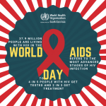The World AIDS Day, December 1